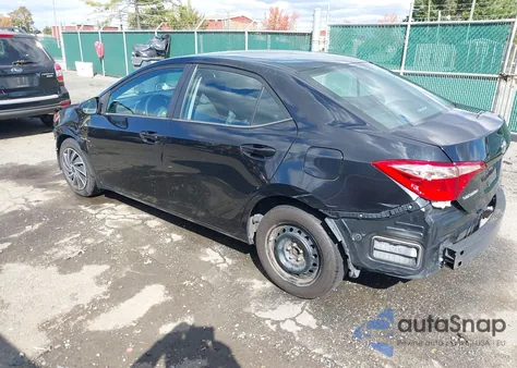 2017 Toyota Corolla Le from USA, damaged, VIN 2T1BURHE8HC872445